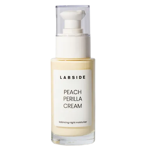 Szklany słoiczek kremu na noc Peach Perilla Cream Labside do cery potrzebującej ukojenia