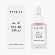 Etykieta informacyjna i tył opakowania kwasowego serum Azelo Cherry Labside
