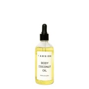 Szklana buteleczka z kokosowym olejkiem do ciała Body Coconut Oil marki Labside