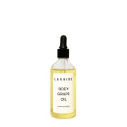 Szklana buteleczka z winogronowym olejkiem do ciała Body Grape Oil marki Labside