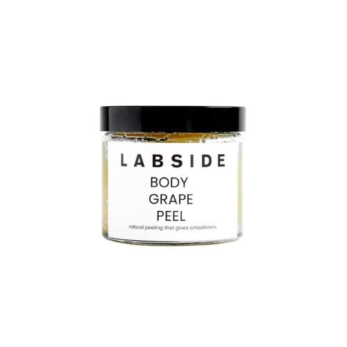 Szklany słoiczek z winogronowym peelingiem do ciała Body Grape Peel marki Labside